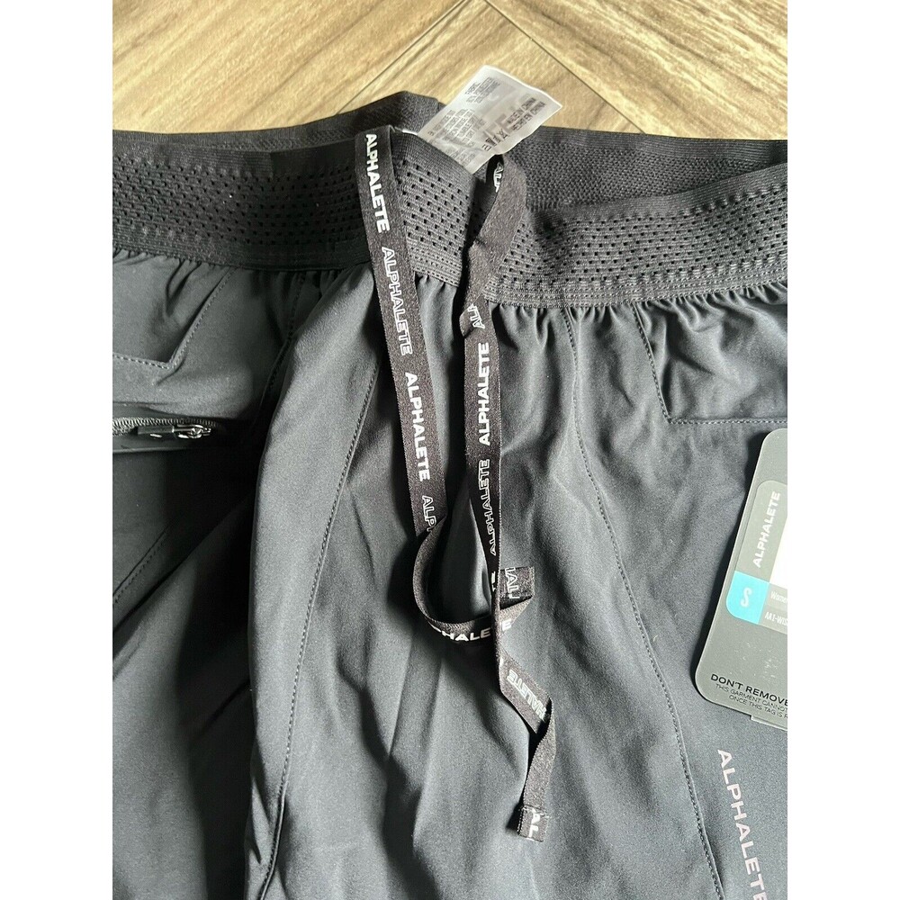 Alphalete Women's Black Track Joggers - Picture 9 of 10